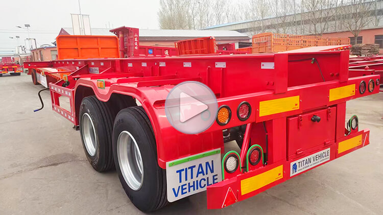 2 Axle 20 ft Skeleton Trailer for Sale in Nigeria