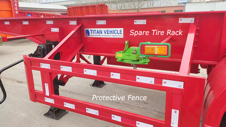 2 Axle 20 ft Skeleton Trailer for Sale in Nigeria