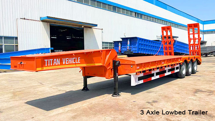 Cần bán loại rơmoóc sàn thấp 3 trục 60 tấn tại Việt Nam