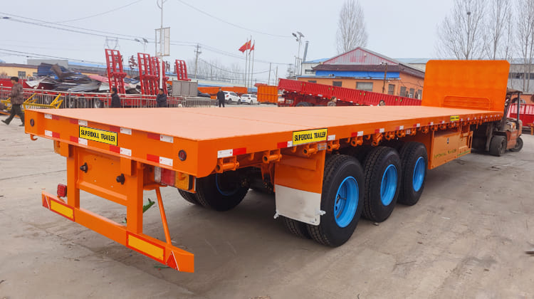 Super Doll Trailer Manufacture Co Ltd - 40 Ft Flatbed Trailer for Sale in Dar es Salaam