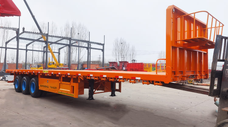Super Doll Trailer Manufacture Co Ltd - 40 Ft Flatbed Trailer for Sale in Dar es Salaam