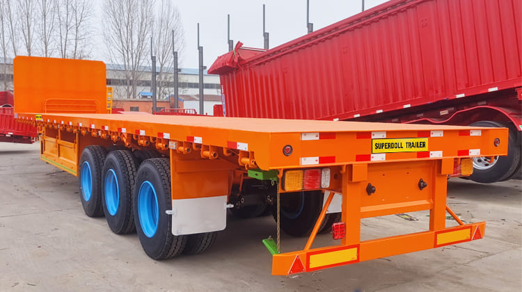 Super Doll Trailer Manufacture Co Ltd - 40 Ft Flatbed Trailer for Sale in Dar es Salaam
