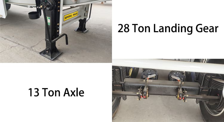 Superdoll Trailer Manufacture Co T Ltd - Tri Axle Flatbed Trailer Prices for Sale in Arusha
