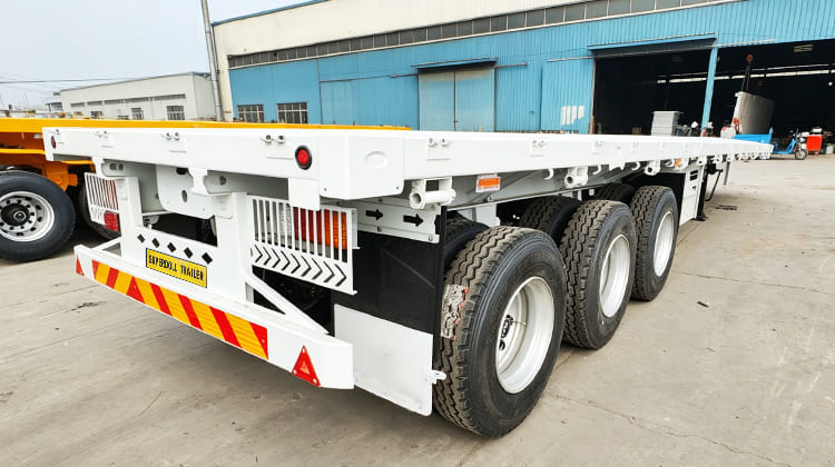 Superdoll Trailer Manufacture Co T Ltd - Tri Axle Flatbed Trailer Prices for Sale in Arusha