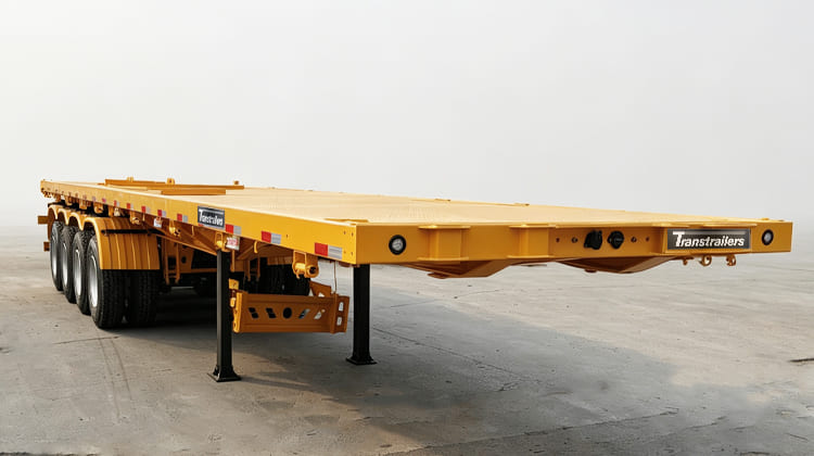 Super Doll Trailer Manufacture Co Ltd - 4 Axle Flatbed Truck Trailer for Sale in Congo