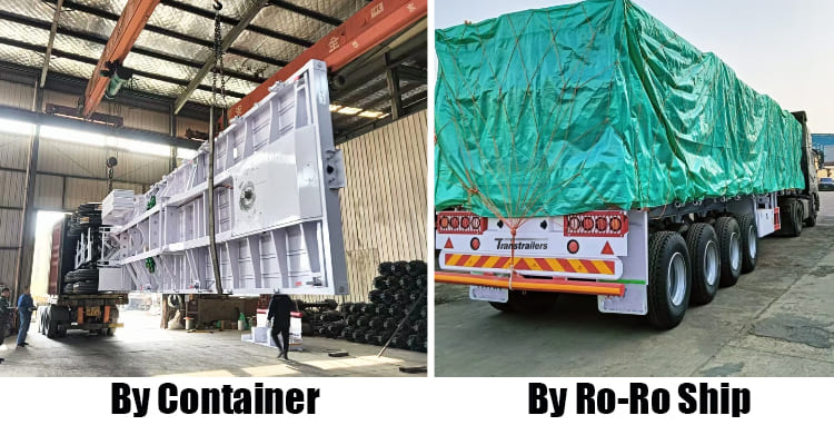 Superdoll 3 Axle Flatbed Semi Truck Trailer Price for Sale in Congo