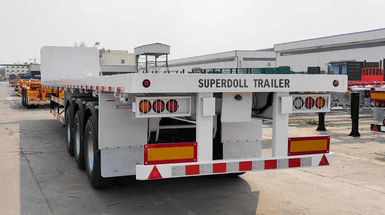 Superdoll Trailer Manufacture Co T Ltd - 3 Axle 40 Ft Flatbed Trailer for Sale in Congo