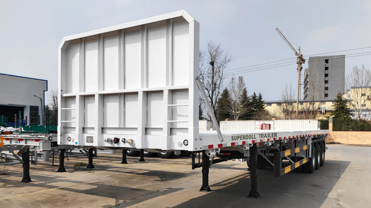 Superdoll Trailer Manufacture Co T Ltd - 3 Axle 40 Ft Flatbed Trailer for Sale in Congo