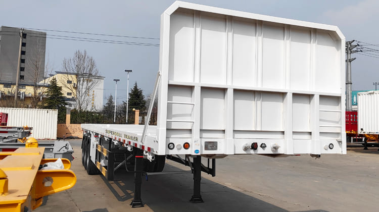 Superdoll Trailer Manufacture Co T Ltd - 3 Axle 40 Ft Flatbed Trailer for Sale in Congo