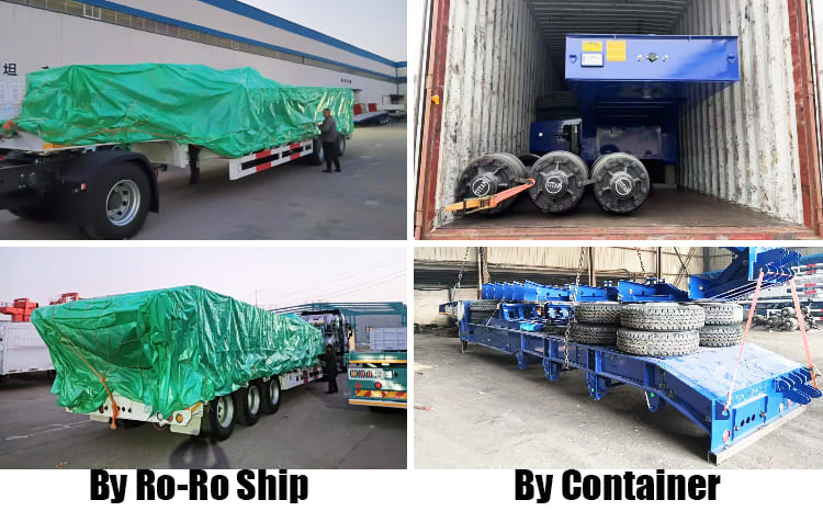 Superdoll Trailer Manufacture Co T Ltd | 3 Axle Lowbed Trailer for Sale in Tanzania