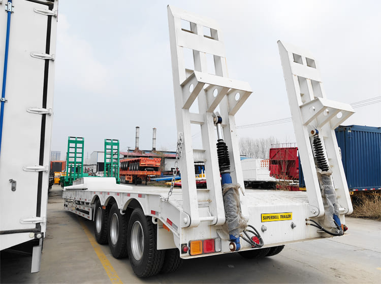 Superdoll Trailer Manufacture Co T Ltd | 3 Axle Lowbed Trailer for Sale in Tanzania