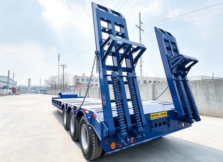 Super Doll Trailer Manufacture Co Ltd - Tri Axle Low Bed Truck Trailer Price for sale in Dar es Salaam