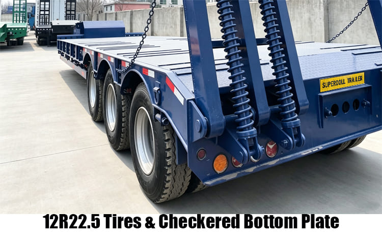 Super Doll Trailer Manufacture Co Ltd - Tri Axle Low Bed Truck Trailer Price for sale in Dar es Salaam