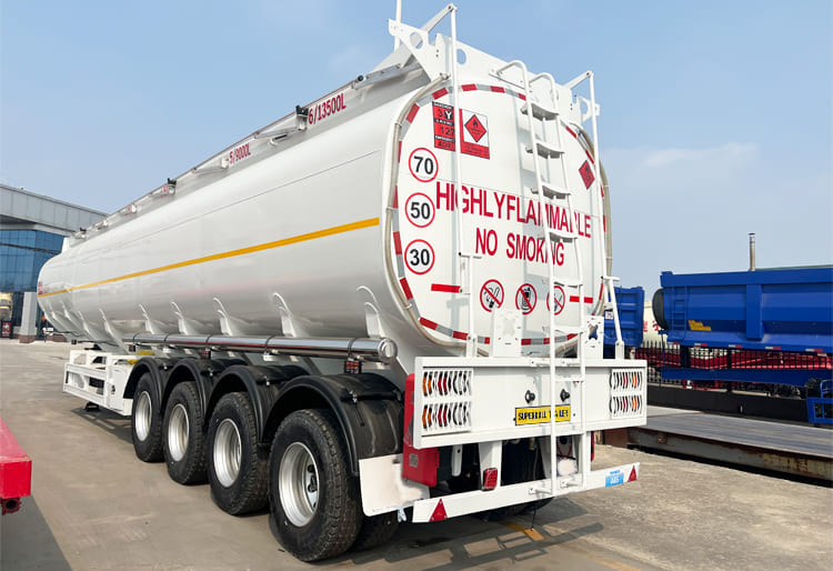 Superdoll Trailer Price in Tanzania - 54000 Liters Crude Oil Tanker Semi Trailer