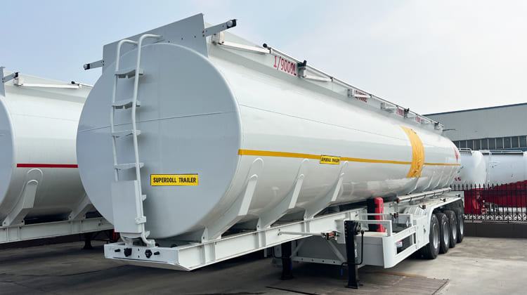 Superdoll Trailer Manufacture | 45000L Diesel Fuel Tanker Trailer for Sale in Tanzania