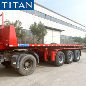 Trailer thùng chứa phẳng