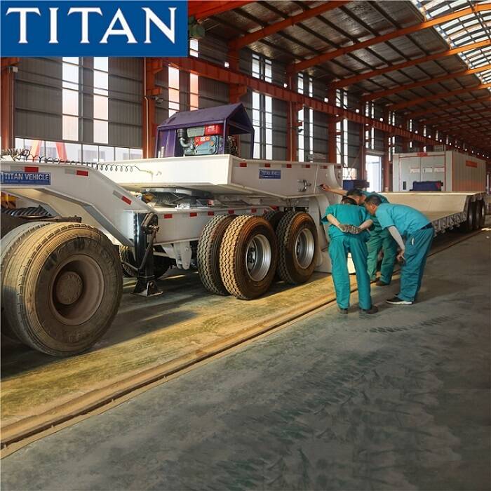 Đoạn giới thiệu về Split Gooseneck Lowboy Dolly