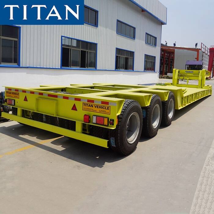 Xe đầu kéo 3 dây 6 trục 150 tấn Lowboy