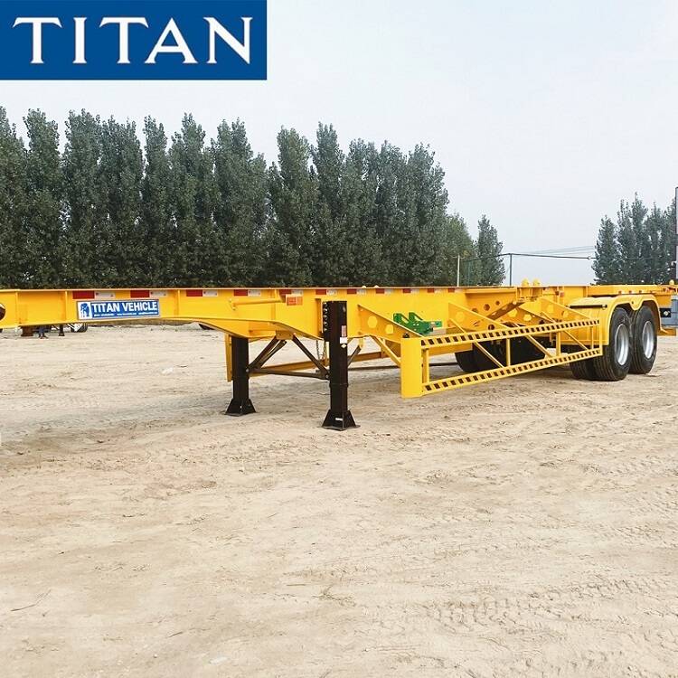 2 Axle Skeleton Trailer