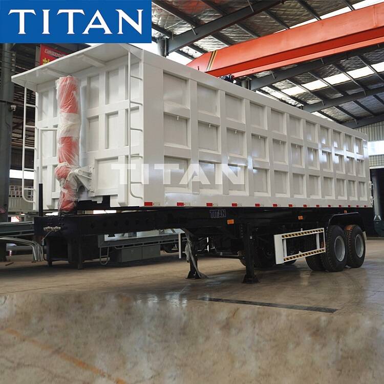 30cbm Hydraulic Dump Truck Trailer