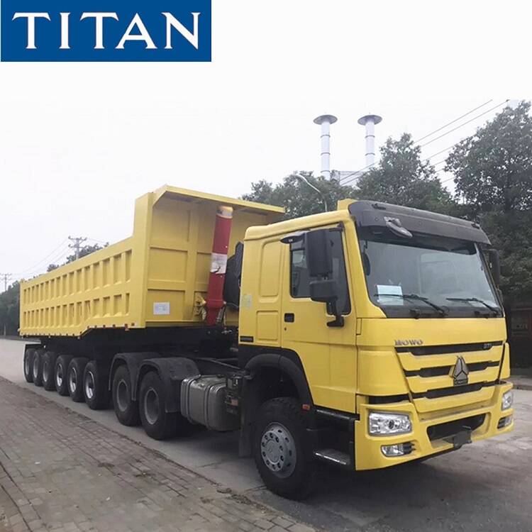 Rơ moóc bán tải sau 80T