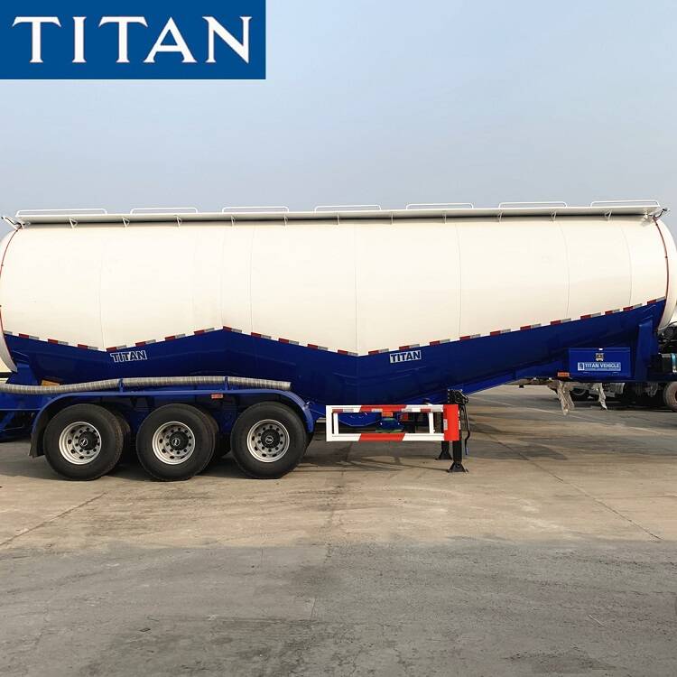 W Shaped Dry Bulk Trailer