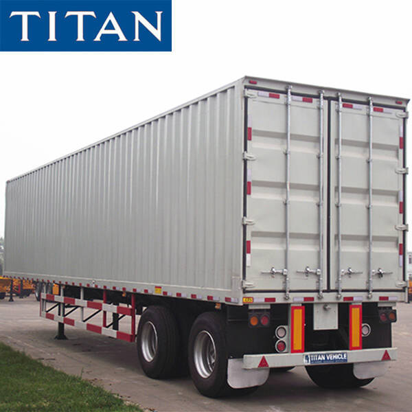2 Axle Van Semi Trailer