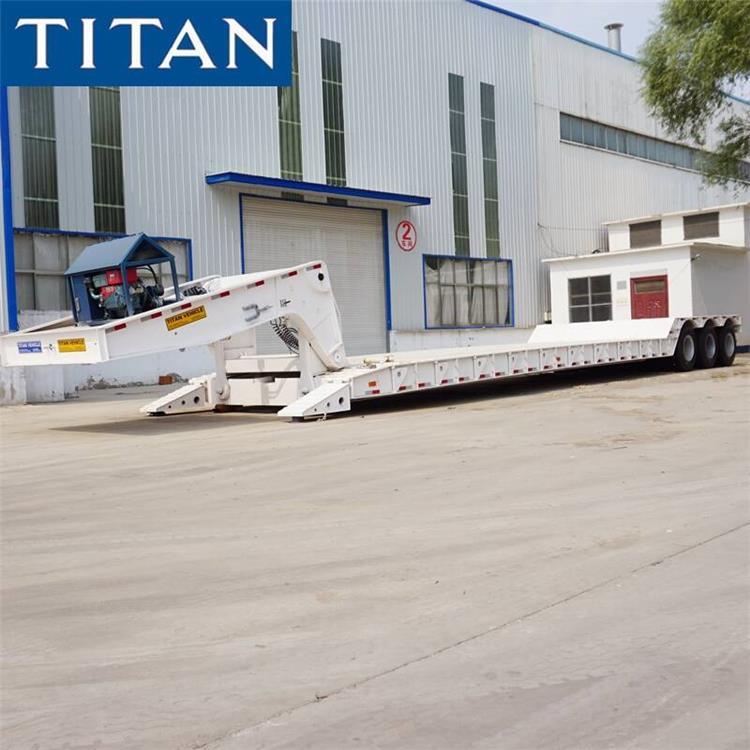 Trailer 120 tấn Gooseneck Lowboy