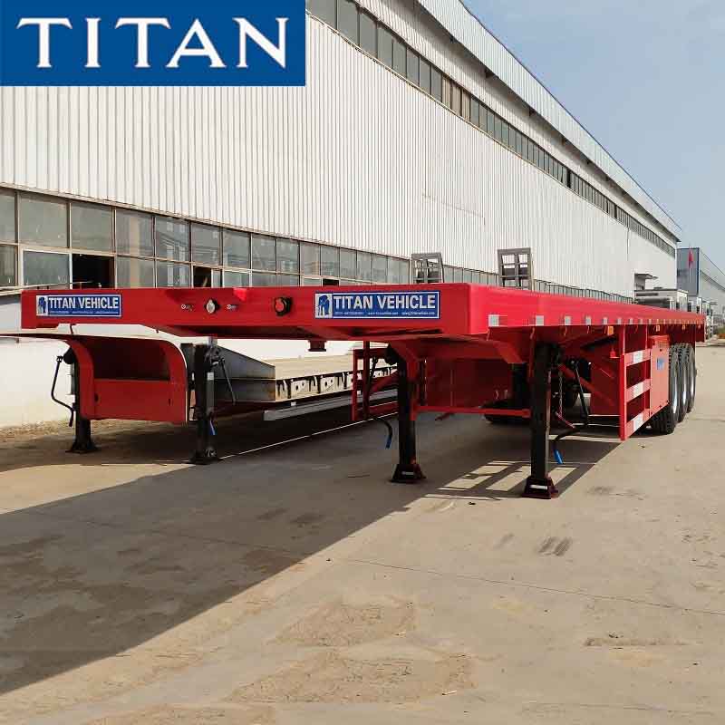 Trailer phẳng Tri trục 40ft