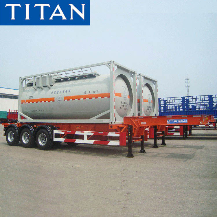 Xe kéo container vận chuyển Tri trục