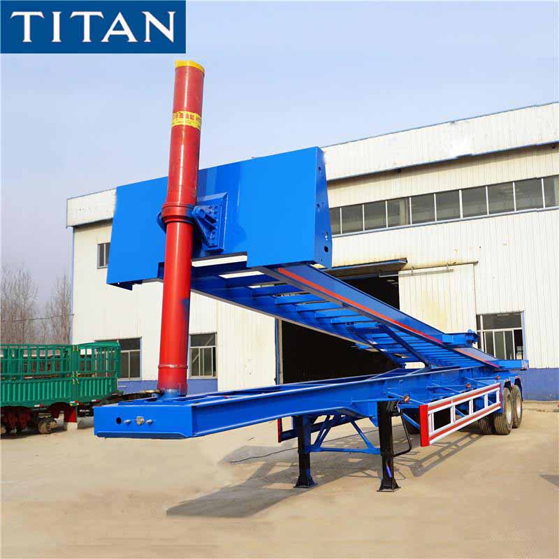 Trailer khung gầm 40ft Tipper