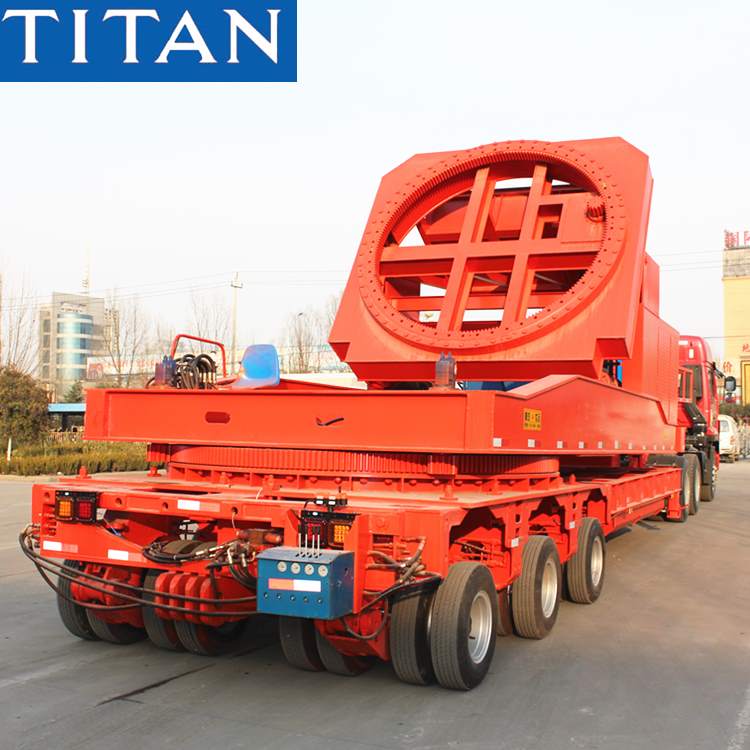 Wind Turbine Tower Transport Windmill Trailer