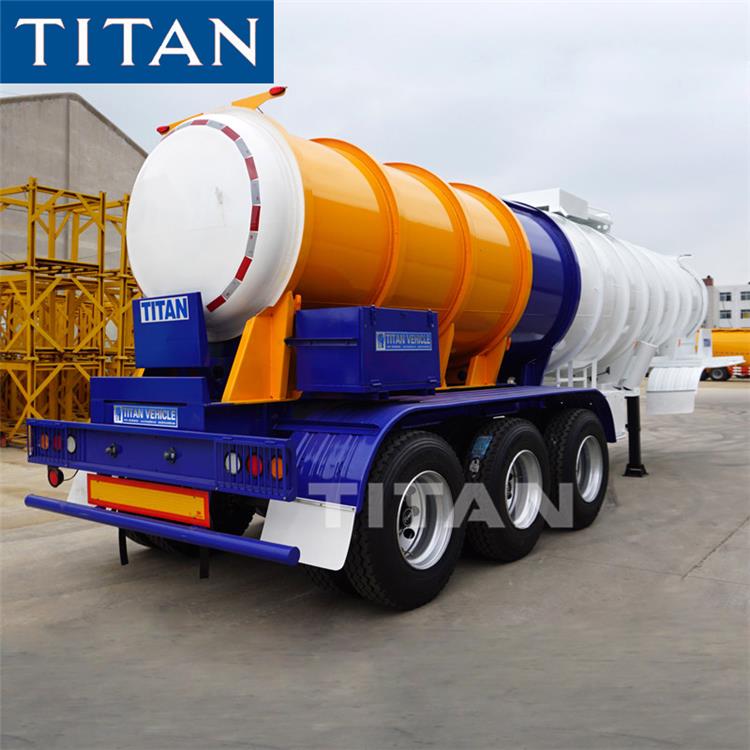 3 Axles Hydrochloric Acid Tank Trailer