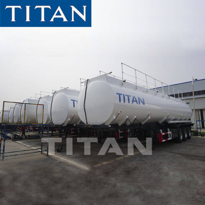 30000 Liters Sulphuric Acid Tanker Trailer