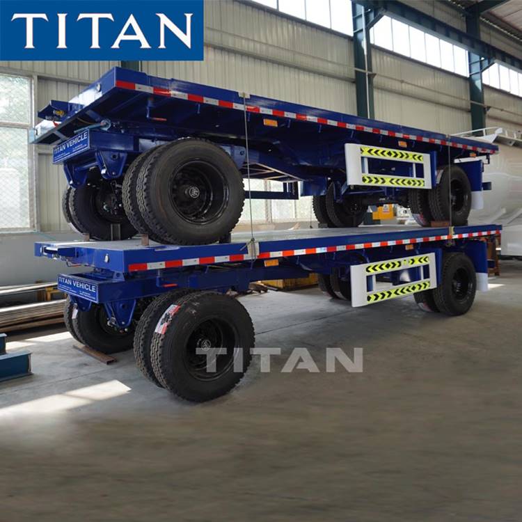 Trailer thanh kéo phẳng 20 chân