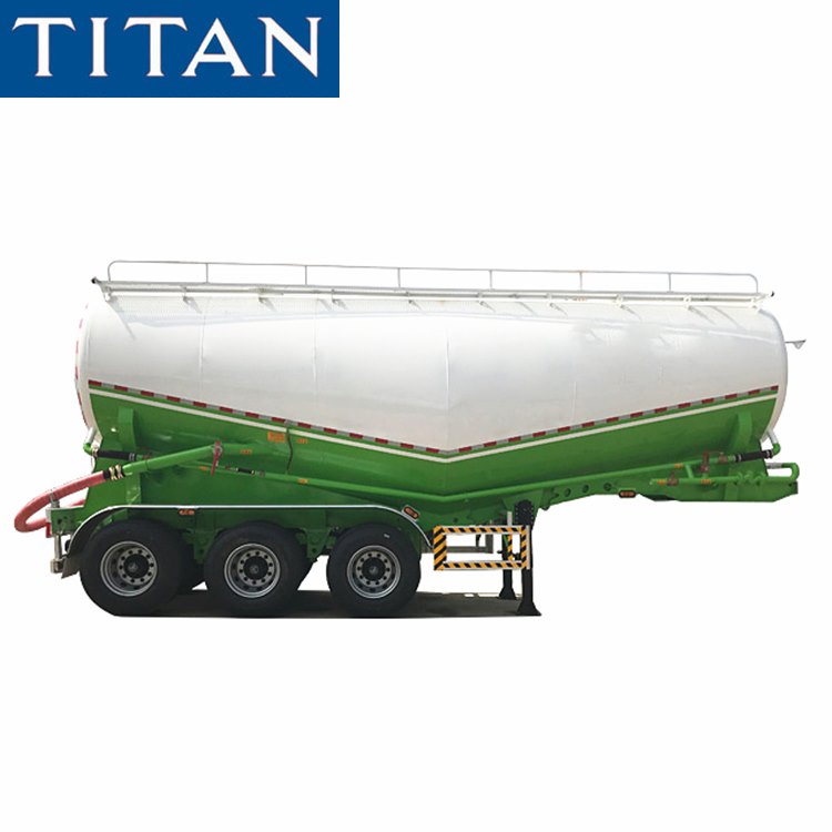 Tri Axle Dry Bulk Cement Trailer