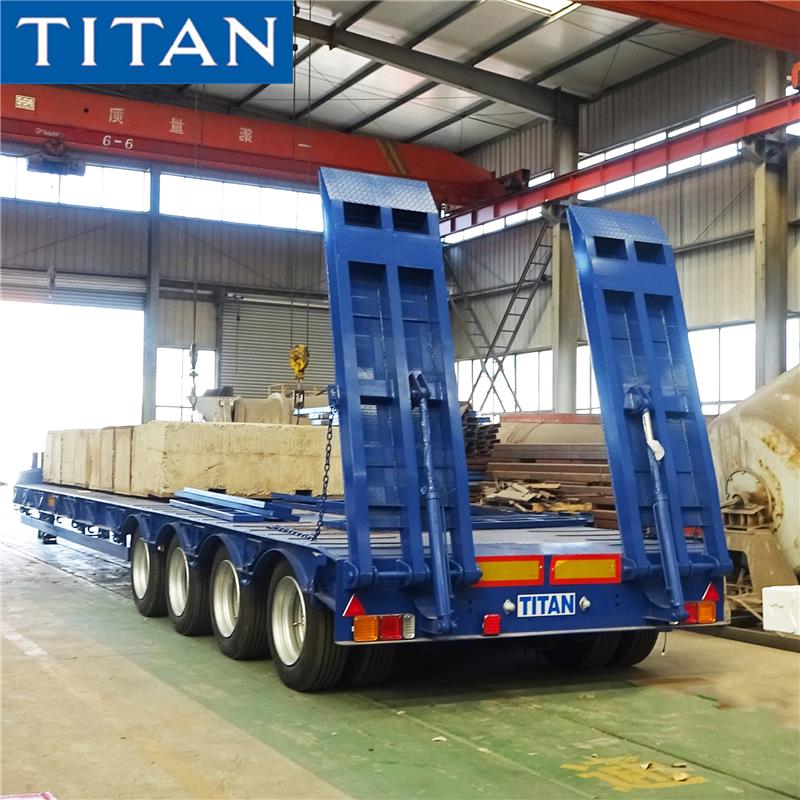 100T 4 trục Lowbed để bán