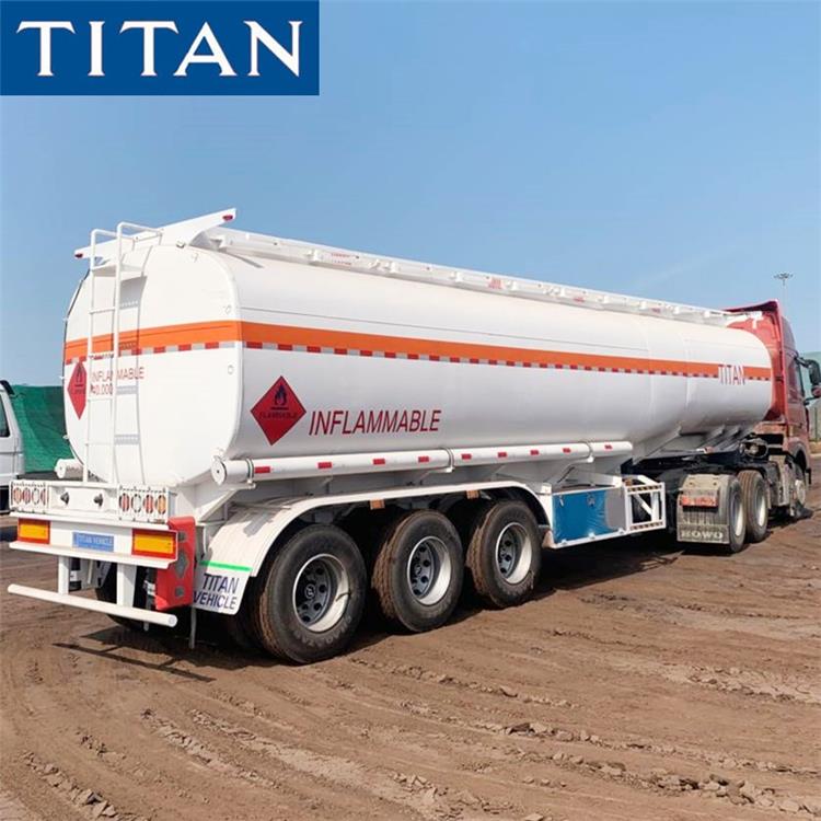 Tri Axle Diesel Tanker Trailer