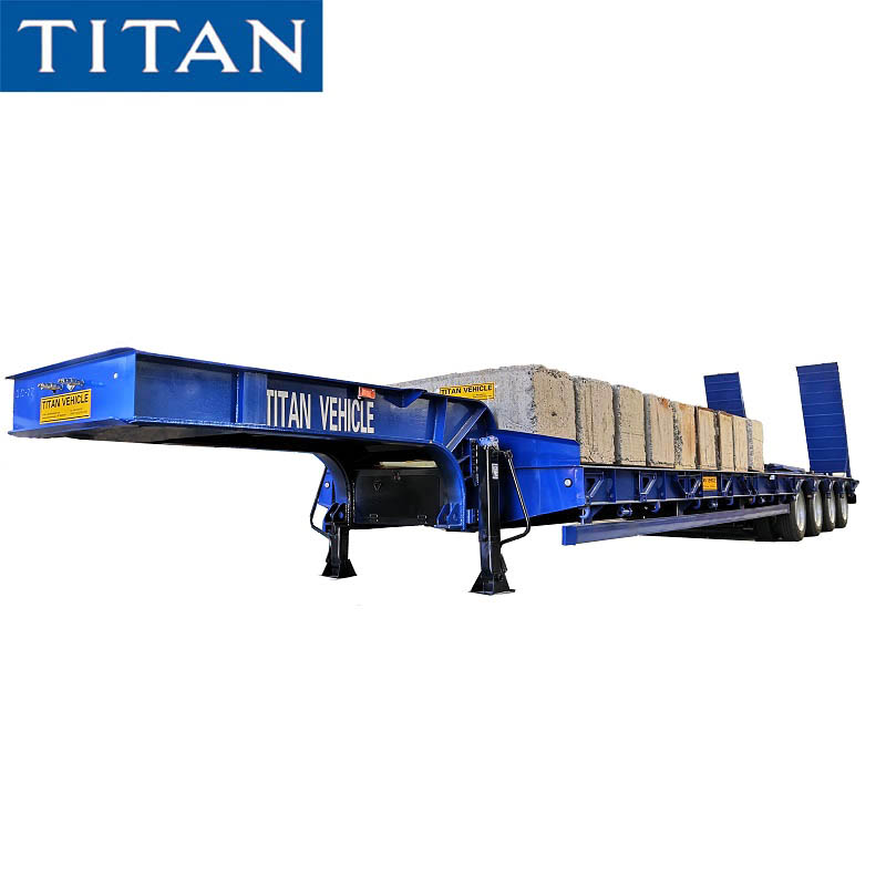 Xe đầu kéo giường thấp 4 trục