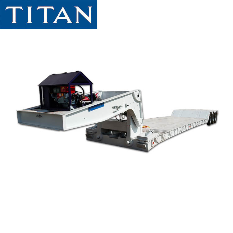 Bán xe đầu kéo cổ ngỗng có thể tháo rời Tri trục