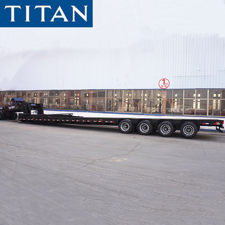 100 tấn Thiết bị nặng Lowboy Trailer gần tôi