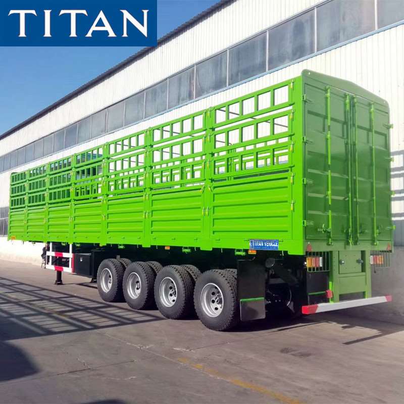 4 Axle Stake Semi Trailer