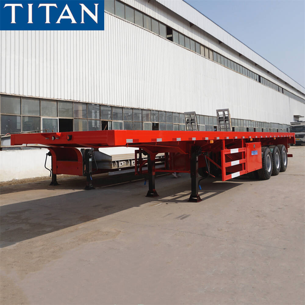 Xe đầu kéo bán phẳng 3 trục