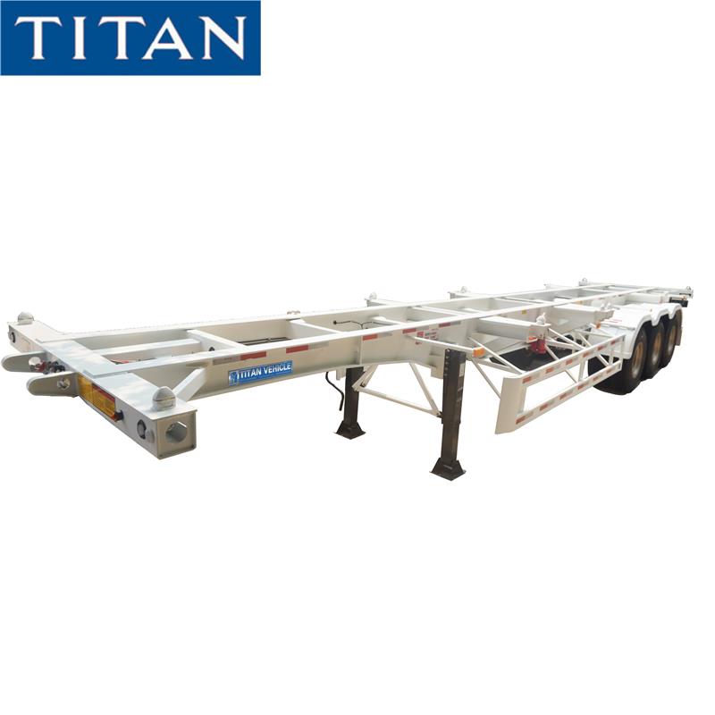 Tri Axle Chassis để bán