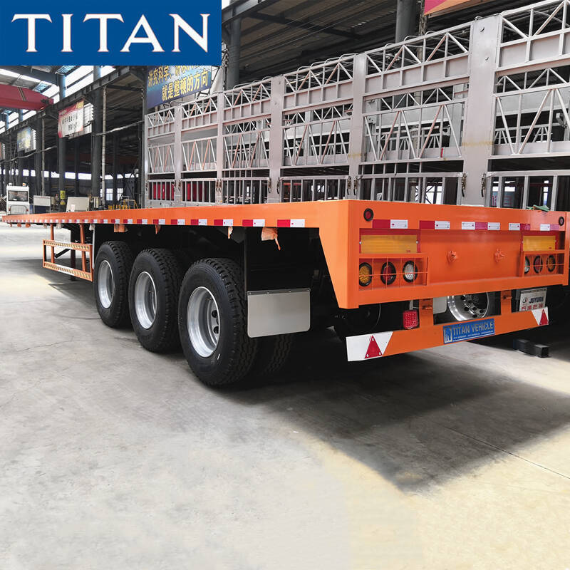 Xe đầu kéo 3 trục phẳng
