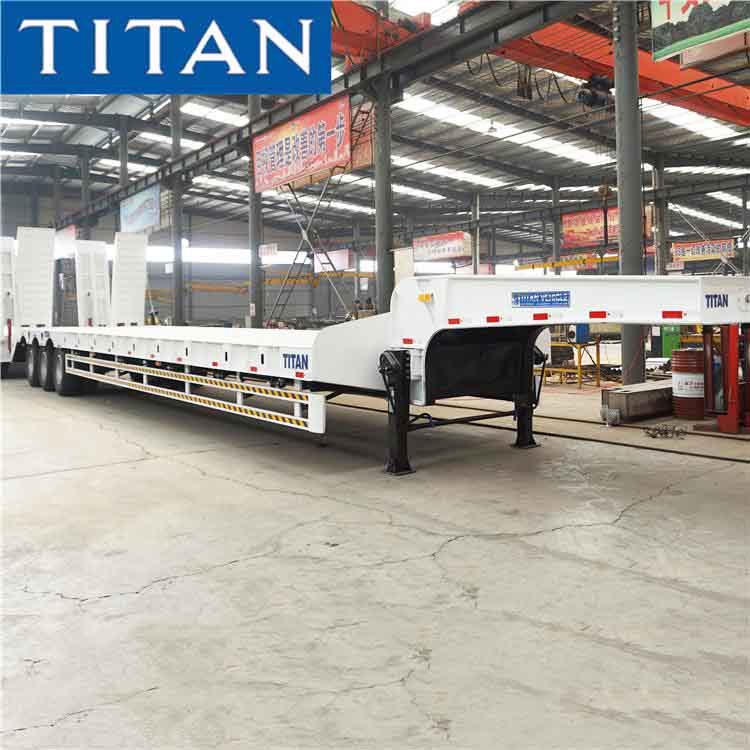 Trailer bộ tải thấp Tri trục