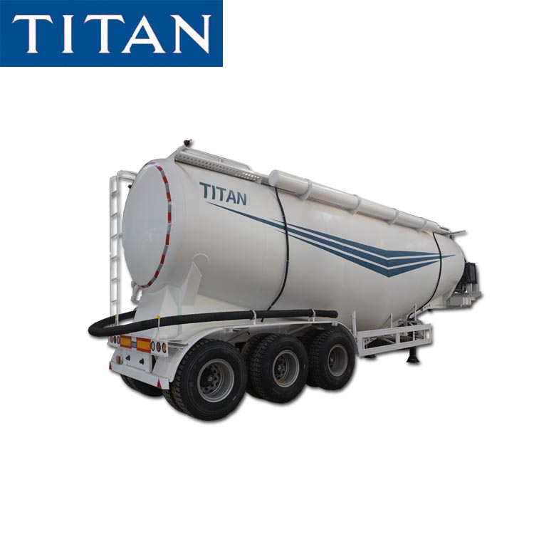 38T Bulk Cement Tanker Truck Trailer for Sale in Khartoum