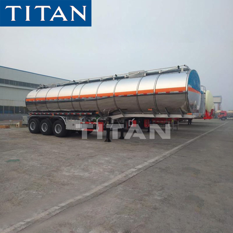 3 Axle Stainless Steel Tanker for Sale