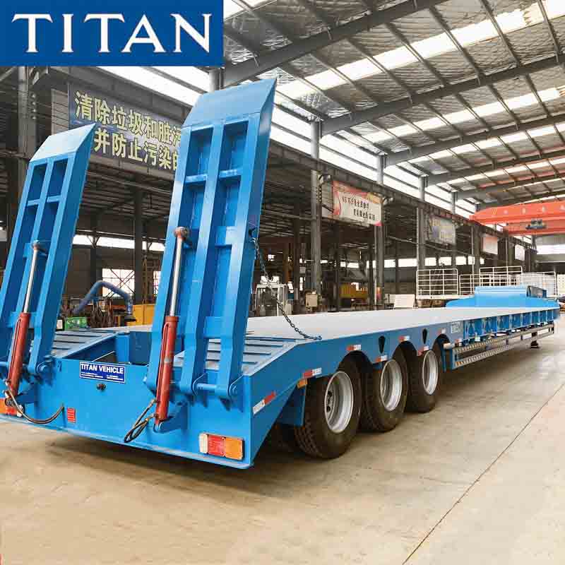 Bán xe đầu kéo tải thấp Tri trục tại Nigeria | Xe TITAN