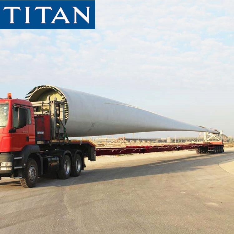 Windmill Carrier Extendable Semi-Trailer 
